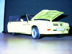 Opel Manta 1:18 gelb